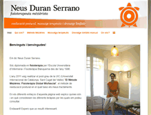 Tablet Screenshot of neusduran.com